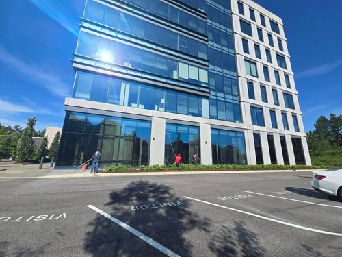High Rise Window Cleaning for Sunlight Building Services in Birmingham, AL
