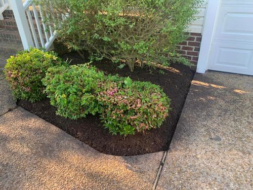 Mulch Installation for Three Brothers Lawn & Landscaping LLC in Yorktown, VA