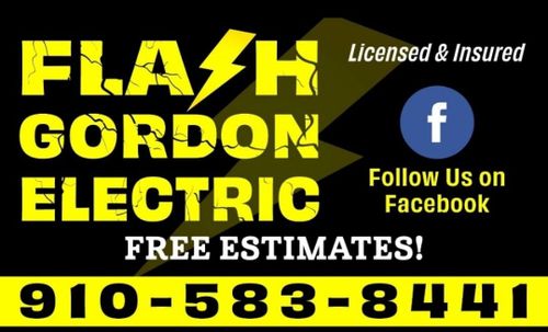  for Flash Gordon Electric LLC. in Hope Mills, NC