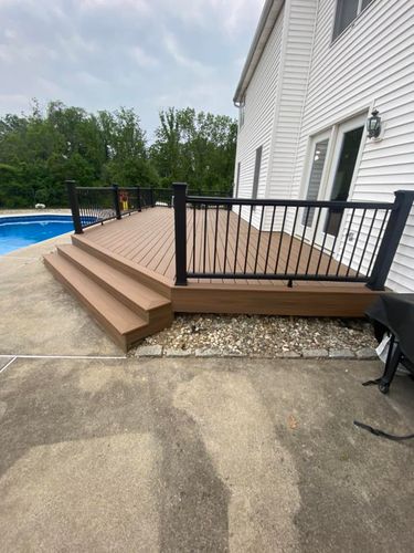 Deck & Patio Installation for Greene Remodeling in Whitehall, Pennsylvania