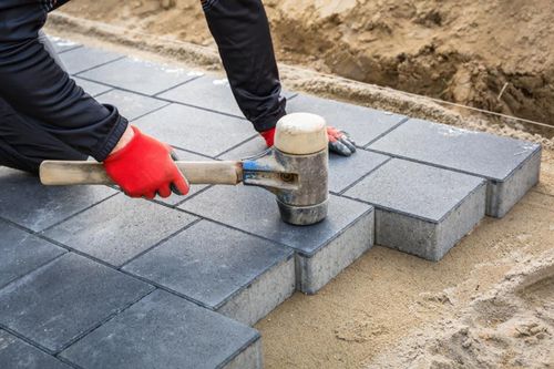 Paver Construction for MW ProBuild, LTD. in Roanoke, VA