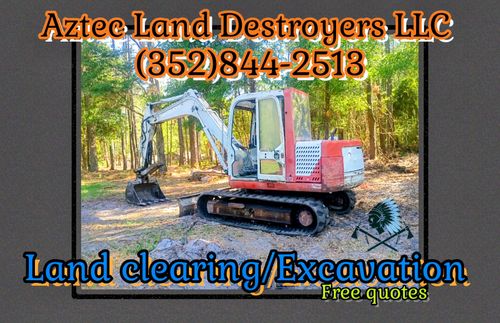 Excavation Services for Aztec Land Destroyers LLC in Ocala, FL