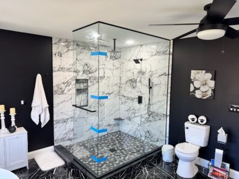 Custom Showers for Down Home Contracting in Beaver County, PA