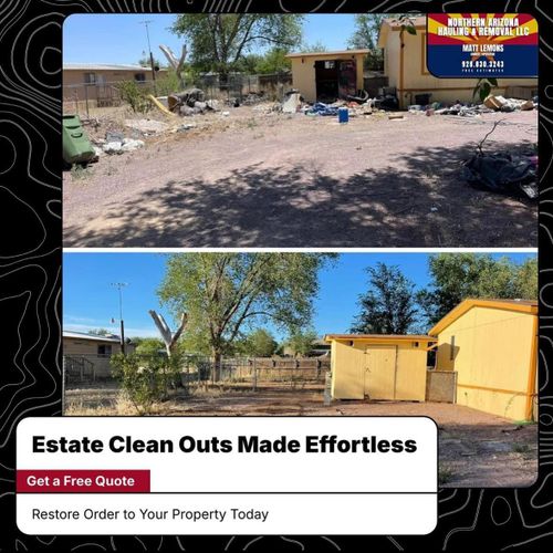 Estate Clean Outs for Northern Arizona Hauling and Removal LLC in Prescott, AZ