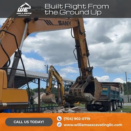  for Williams Excavating in Statesville, NC