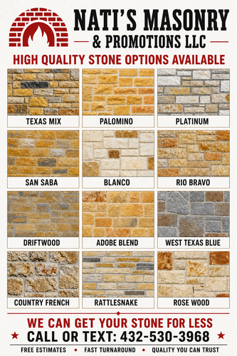  for Nati's Masonry & Promotions LLC in Odessa, TX
