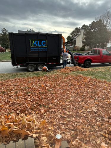 Curbside Leaf Collection and Fall Clean Ups for Kyle's Lawn Care in Kernersville, NC