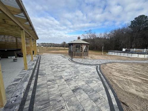 Patio Design & Construction for Broker Post Ground Crew in Sussex County, DE