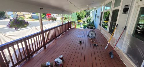 Stain and Lacquer for Outlaw Painting in Loveland, CO