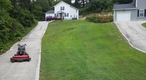 Lawn Maintenance for Ordered Steps Landscaping in Rossville, GA