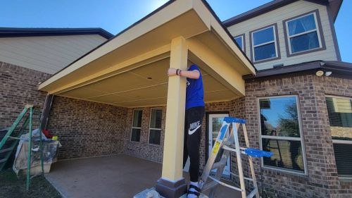 Deck & Patio Installation for MGD Remodeling in Cypress, TX