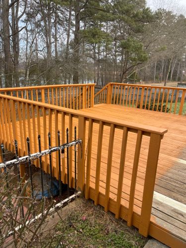 Deck and Patio Construction for DDH Custom Home Improvement in Atlanta, Georgia