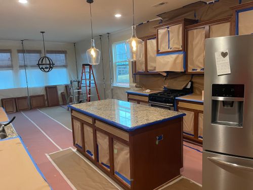 Kitchen and Cabinet Refinishing for Paintway to Heaven in Raleigh, NC