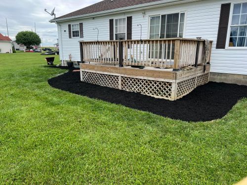 Mulch Installation for Davidson Lawn Care LLC in Greensburg, IN