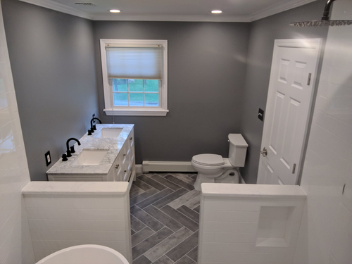 Bathroom Renovation for Nicopal Construction LLC in Bergen County, NJ