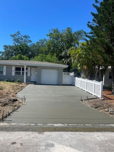Sidewalk Installation for Combat Concrete LLC in St. Petersburg, FL
