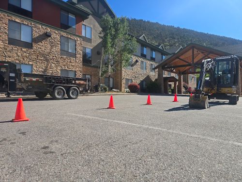 Excavation for LRS: Landscape, Rescue, Snow in Silt, CO