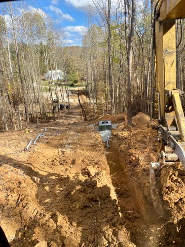 Land Clearing & Dirt Work for JW Johnson Construction in Linden, TN