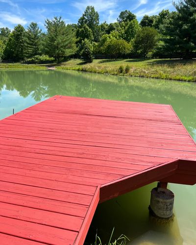 Deck and Fence Painting for Prime Home Improvement in Cincinnati, OH