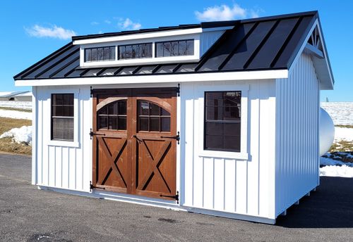 Farmhouse Shed for Pond View Mini Structures in  Strasburg, PA