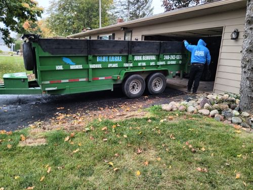 Haul Away for Blue Eagle Junk Removal in Oakland County, MI