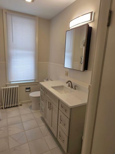 Bathroom Renovation for Syriac General Contracting in Three Rivers, MA