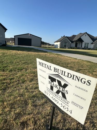 Metal Buildings for TX Makers Construction in Springtown, TX