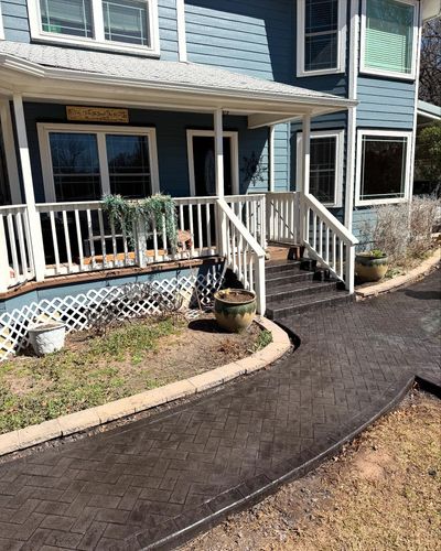 Patios for G2 Custom Concrete in Dallas, TX