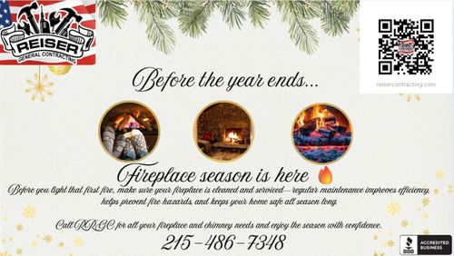 Fireplaces & Chimneys for Reiser General Contracting in Fairless Hills, PA