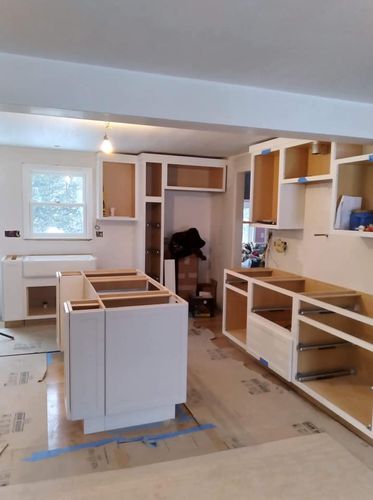 Custom Kitchens for Richard Easton Construction LLC in Keene, NH