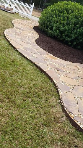 Cart Paths for D&D Unlimited Landscaping in Hartwell, GA