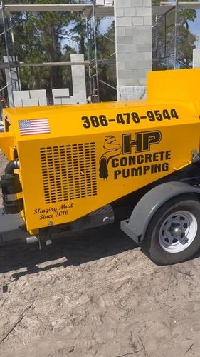 Concrete Line Pumping for HP Concrete Pumping, Inc. in Smyrna Beach, FL