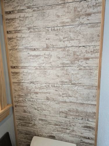 Tile Work for Dittbrenner Woodworking in Stanley, ND