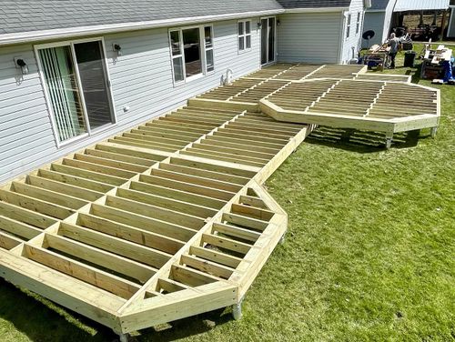 Decks for Tru Frame Outdoor Structures in Menasha, WI