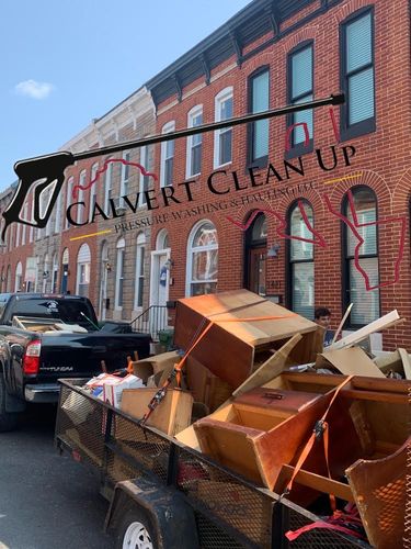 Hauling and Junk Removal for Calvert Clean Up, Pressure Washing & Hauling LLC in Pasadena, MD