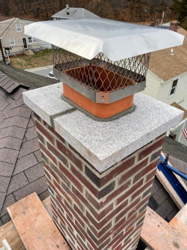 Chimney and Fireplace Installation for WSR Masonry in Lowell, MA