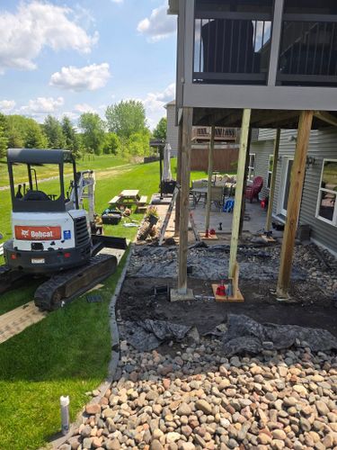 Pier Installation for Elite Piers LLC in East Bethel, MN