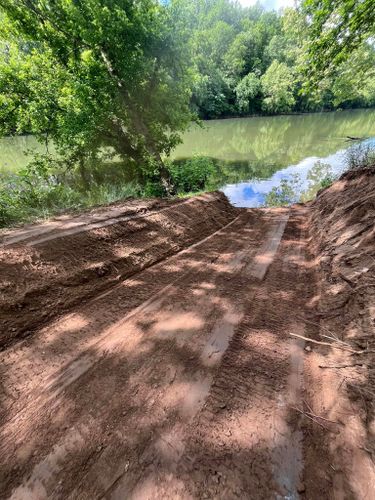 Excavation for Schrock’s Land Management in Northern Virginia, Shenandoah Valley, VA