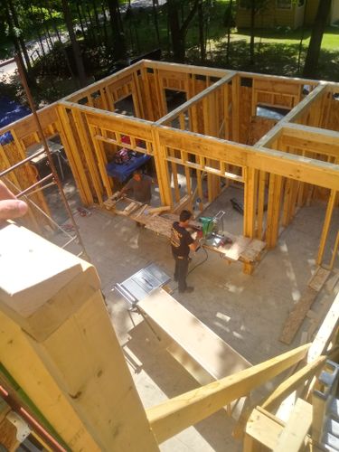 Rebuild- New Construction Framing for Troy Jones Renovation in Fennville, MI