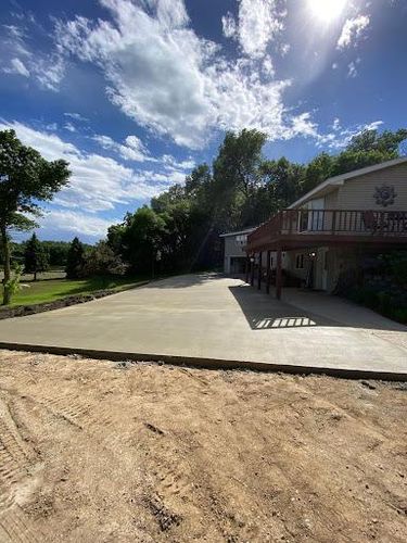  for Johnson Concrete in New London, MN