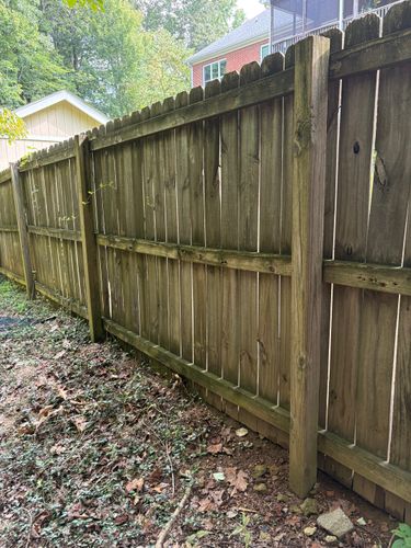 Wooden Fencing for Alpine Fence in Dahlonega, GA