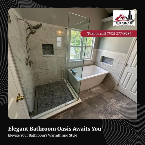 Bathroom Remodeling for Buildsmore Contracting Inc in East Windsor Township, NJ