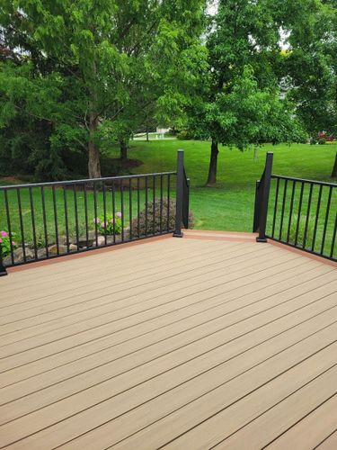 Composite Decks for Indiana Deck And Fence LLC in Indianapolis, IN