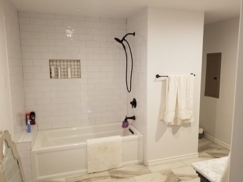 Tiling for Dilosa Home Services in Dallas, TX