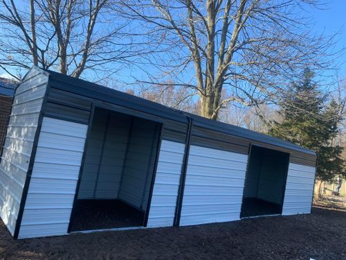 Livestock Shelters for Custom Carports and Shelters in Greensburg, IN