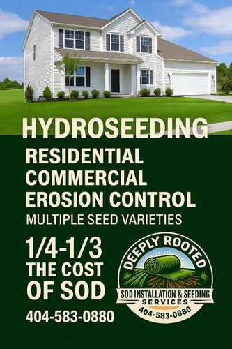  for Deeply Rooted Lawn Installations - Sod Installation & Hydroseeding Services in Winder, GA