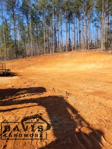 Excavation for Davis Landworx in Clanton,  AL