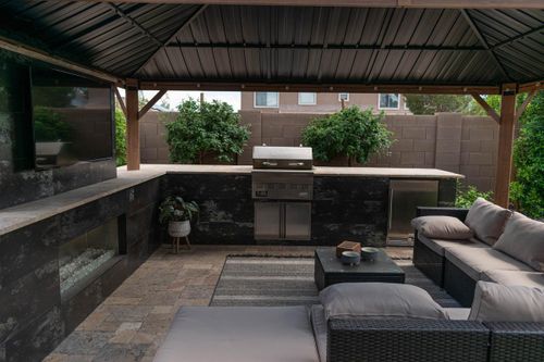 Outdoor kitchen Area for Citiscapes, LLC in Phoenix, AZ