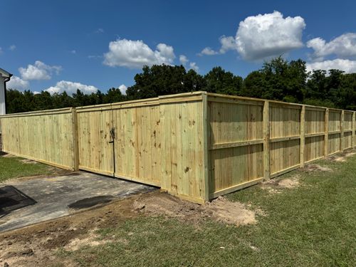 Wood Privacy for 4 In The Fire Fencing LLC in Darlington, SC