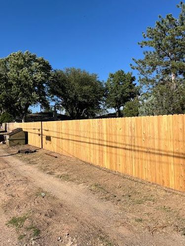 Fence Installation for D Flying E Mobile Welding & Fencing in Dalhart,, TX